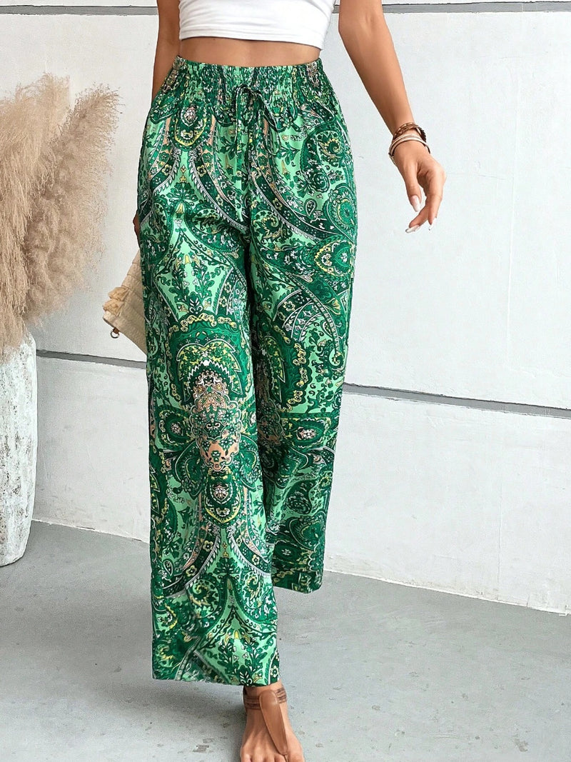 Hit the Breeze Boho Wide Leg Pants | 5 Colors