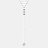 1.3 Carat Moissanite Drop Necklace