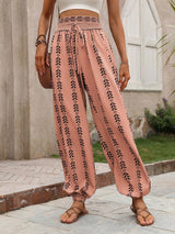 Bohemian Vibes Printed Smocked Pants | 5 Colors