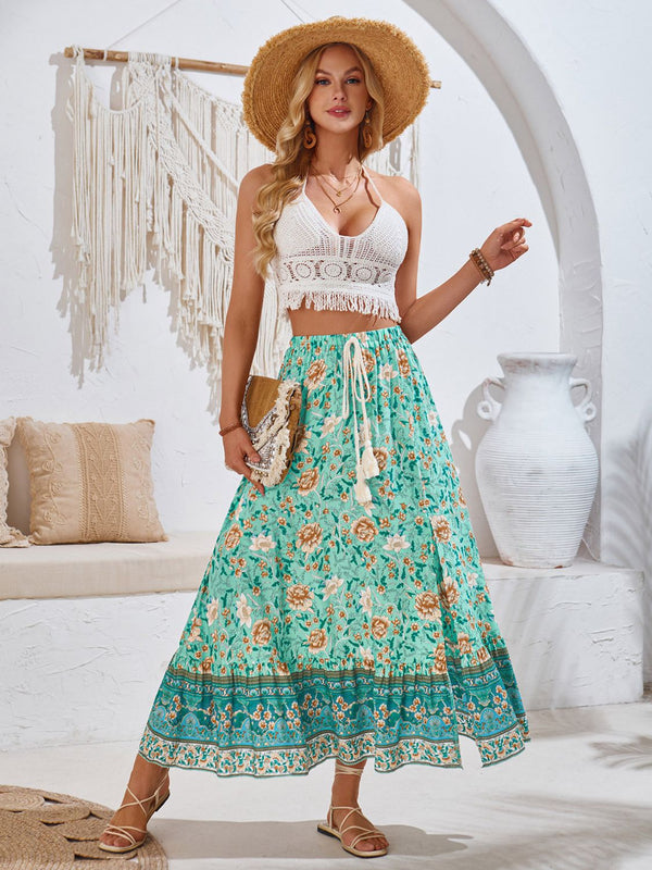 Bohemian Whimsy Printed Skirt | 3 Colors