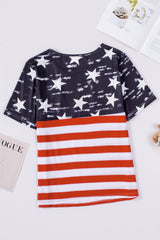 Cutout Stars & Stripes Tee