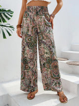 Hit the Breeze Boho Wide Leg Pants | 5 Colors