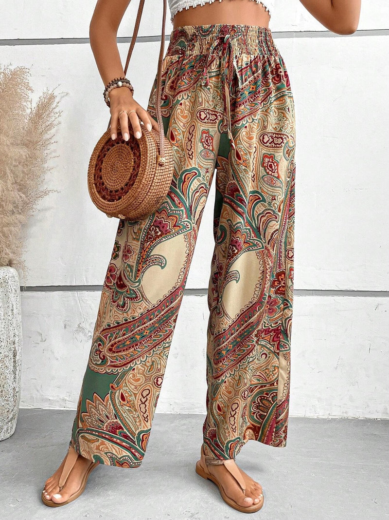 Hit the Breeze Boho Wide Leg Pants | 5 Colors