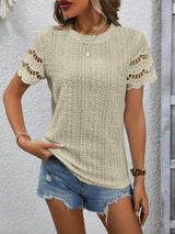 Sweet Spirit Eyelet Blouse | 7 Colors