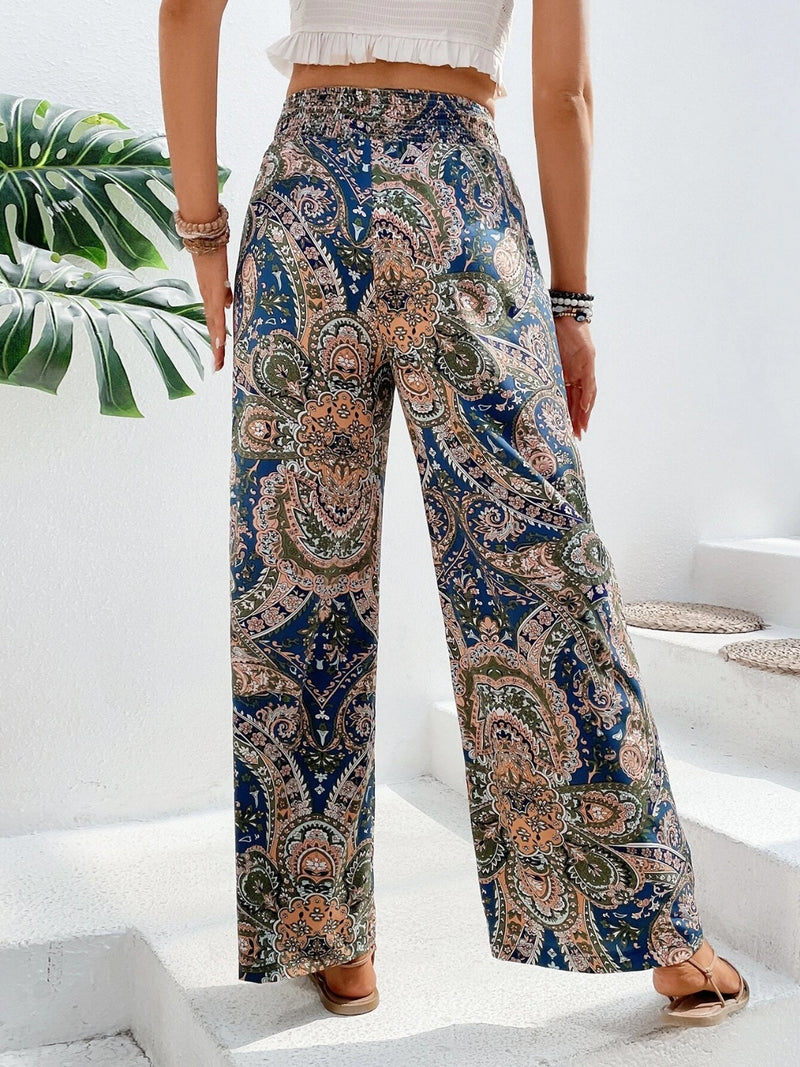 Hit the Breeze Boho Wide Leg Pants | 5 Colors