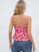 Tied Floral V-Neck Cami | 3 Colors