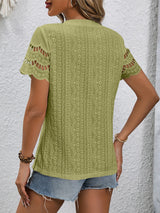 Sweet Spirit Eyelet Blouse | 7 Colors