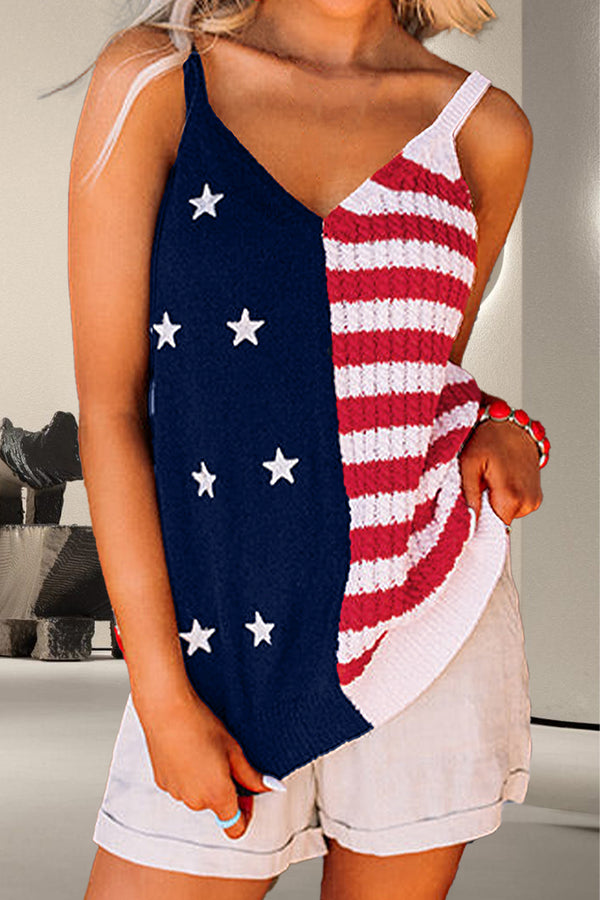 Americana Knit Tank