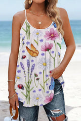 Spring Blooms Pleated Tank | 5 Prints