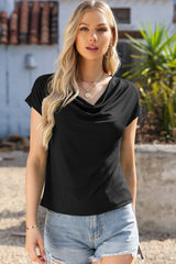 Classy Behavior Draped Blouse | 7 Colors