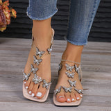 Butterfly Embellished Sandals | 2 Colors