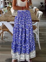 Floral Sweetness Tiered Maxi Skirt | 4 Colors