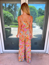 Rhythm Floral Wide Leg Jumpsuit