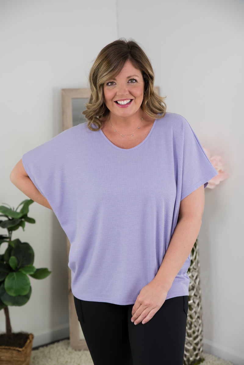 Andreé by Unit State of Mind Top in Lavender