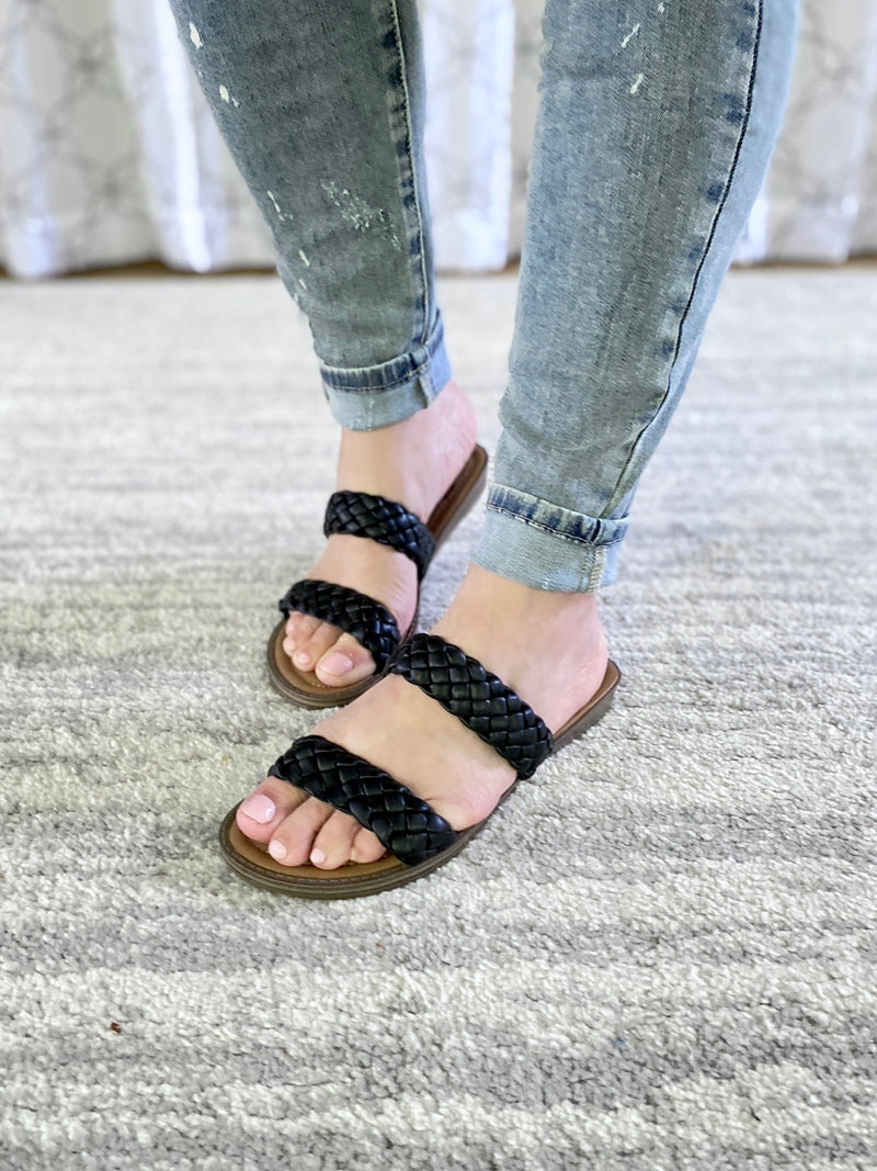 Blowfish Bolley Sandals in Black