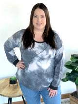 Heimish Cross-Stitch Cozy Tie Dye Top