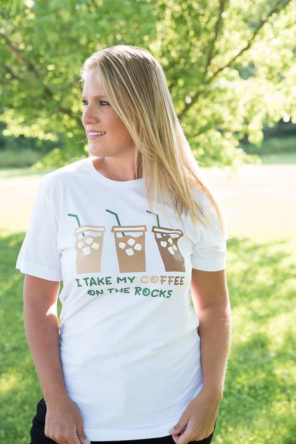 Coffee on the Rocks Graphic Tee