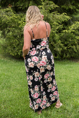 Floral Buttery Pocket Maxi Dress