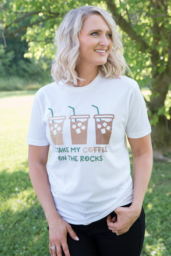 Coffee on the Rocks Graphic Tee