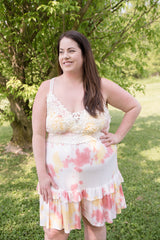 Cotton Candy Tie Dye Romper