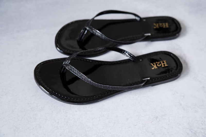 Day in the Sun Sandals in Black