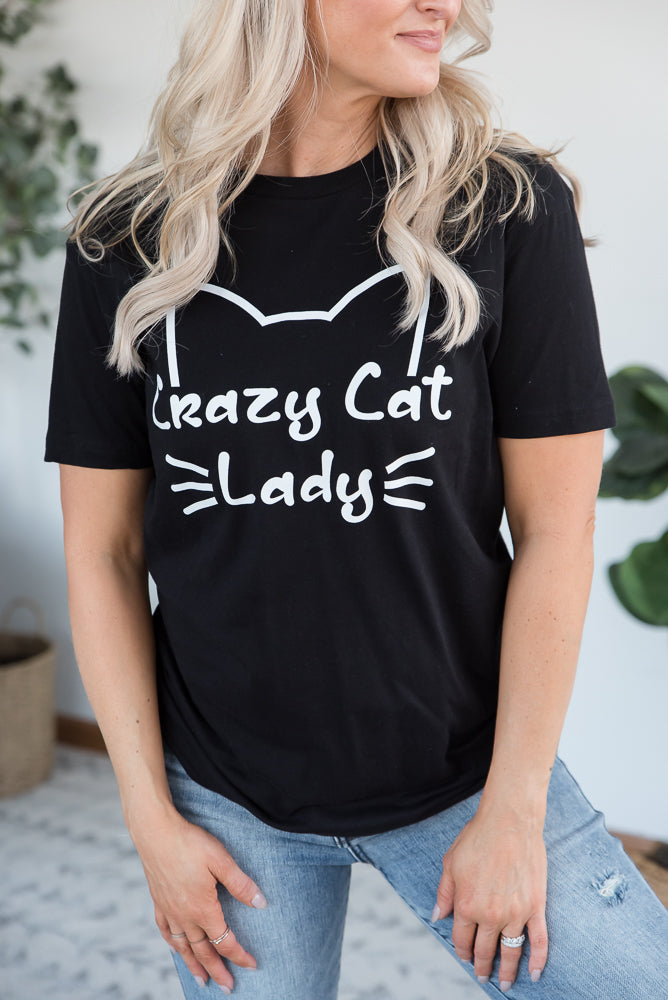 Crazy Cat Lady Graphic Tee