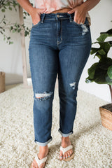 Rest Assured Judy Blue Boyfriend Jeans