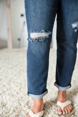 Rest Assured Judy Blue Boyfriend Jeans