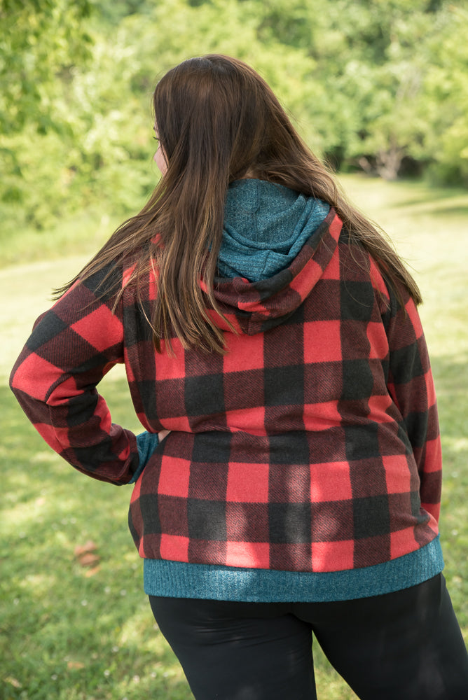 Once More Plaid Sweater