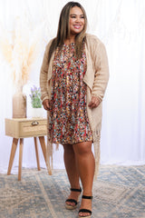 Tiana Fringed Cardigan - Cream