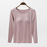 Ultra Soft Built-in-Bra Long Sleeve Top | 8 Colors