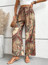 Hit the Breeze Boho Wide Leg Pants | 5 Colors