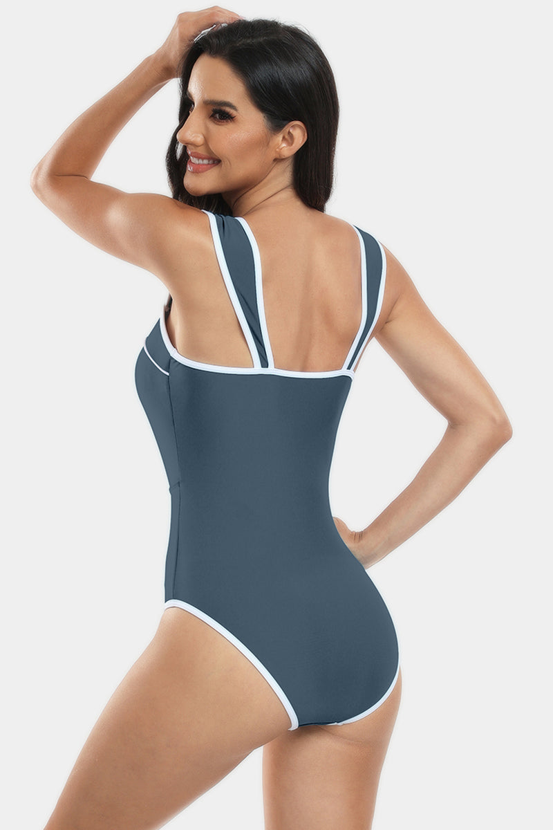 Swim Dress Set w/ Removable Skirt | 4 Colors