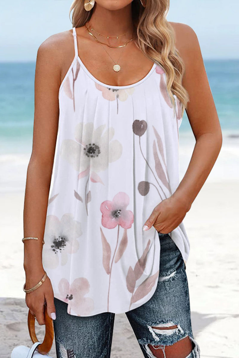 Spring Blooms Pleated Tank | 5 Prints