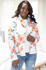 Cheerful Floral Blazer