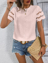 Sweet Spirit Eyelet Blouse | 7 Colors