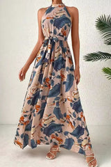 Distinctive Printed Maxi Dress Dress | 3 Colors