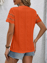 Sweet Spirit Eyelet Blouse | 7 Colors