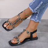 Butterfly Embellished Sandals | 2 Colors