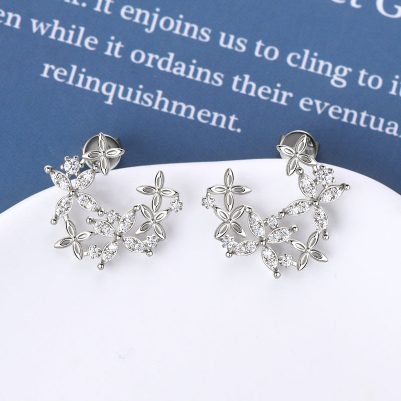 Lucky Moissanite Earrings