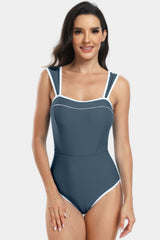 Swim Dress Set w/ Removable Skirt | 4 Colors