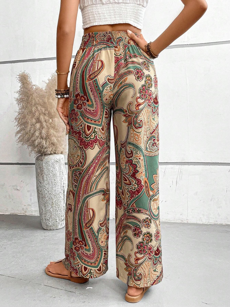 Hit the Breeze Boho Wide Leg Pants | 5 Colors