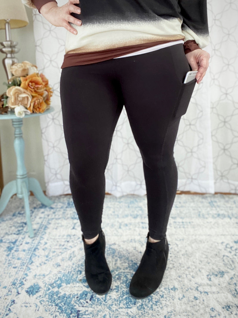 On The Go Leggings in Black