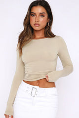 Addison Crewneck Second Skin Stretch Top | 6 Colors *pre-order*