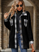 Heritage Plaid Contrast Dropped Shoulder Coat | 5 Colors *pre-order*