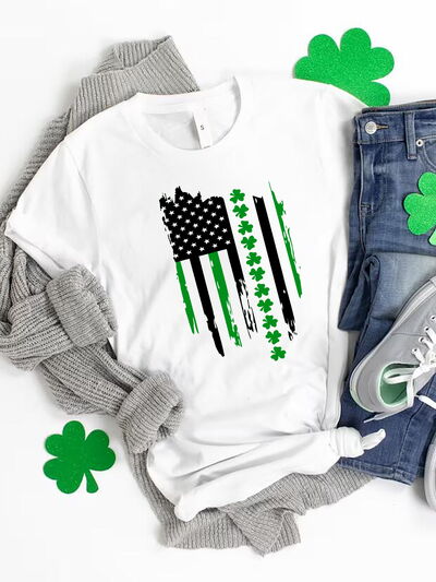 Clover Flag Graphic Tee | 3 Colors