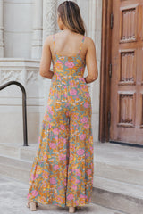 Rhythm Floral Wide Leg Jumpsuit