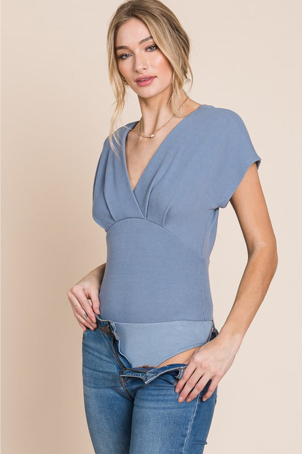 SALE! Heyson Luxe Thermal V-Neck Bodysuit