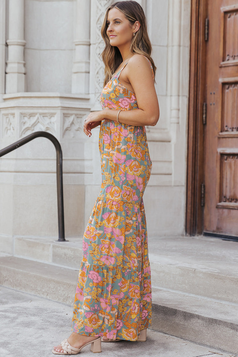 Rhythm Floral Wide Leg Jumpsuit