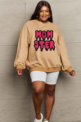 Momster Halloween Soft Graphic Sweatshirt | 3 Colors